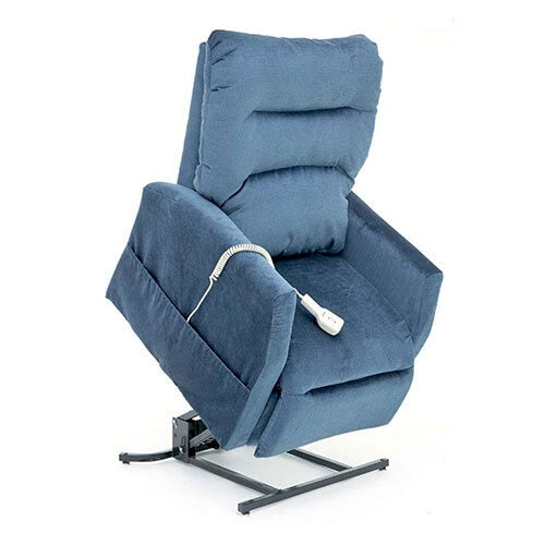 Arctic Blue Pride Mobility C6 Power Lift Recline Chair Dual Motor CHP197204