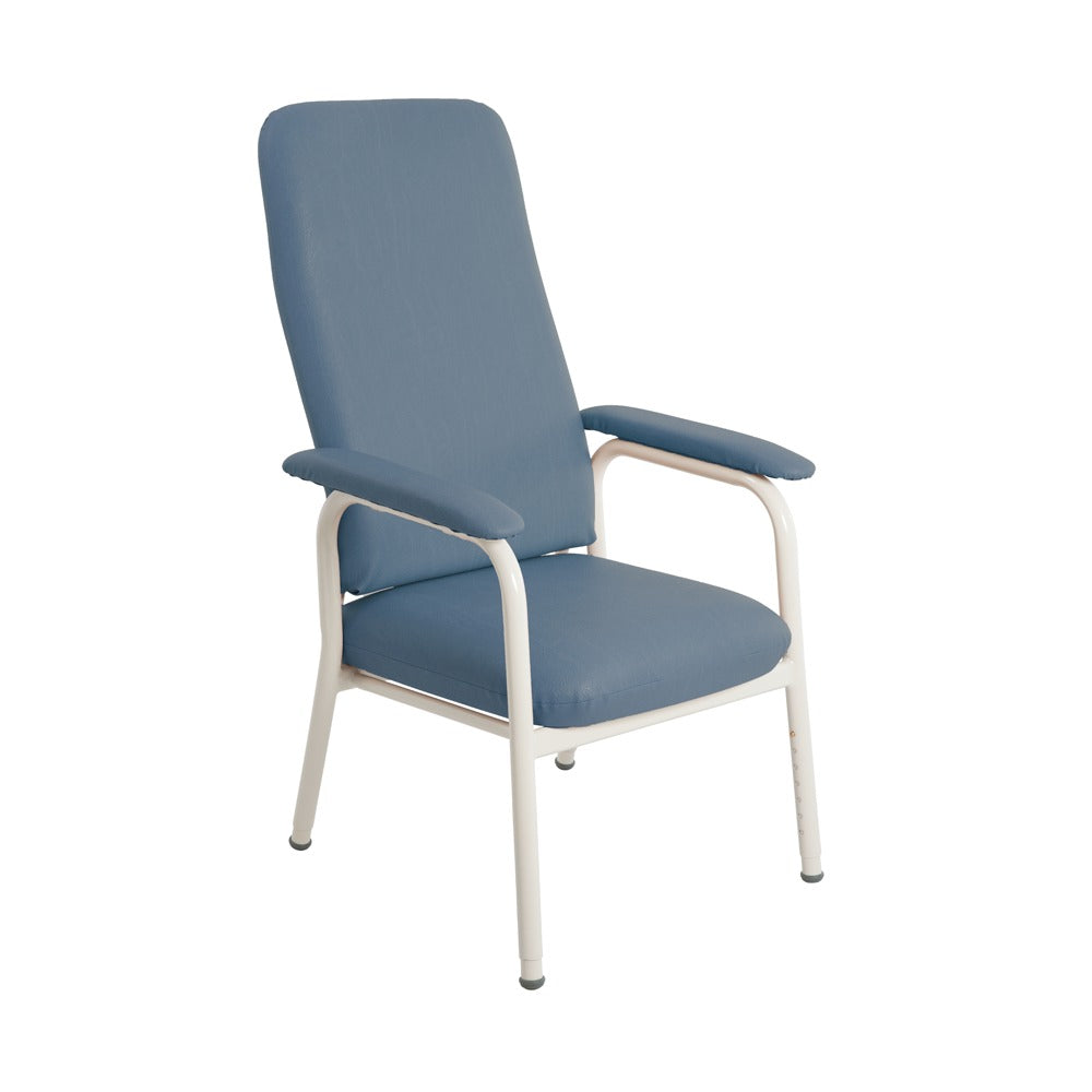 Slate Vinyl Aspire High Back Classic Day Chair CHP208055