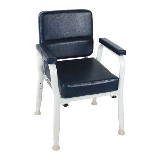 Blue Vinyl Freedom Healthcare Low Back Utility Chair LSR535 CHP208310