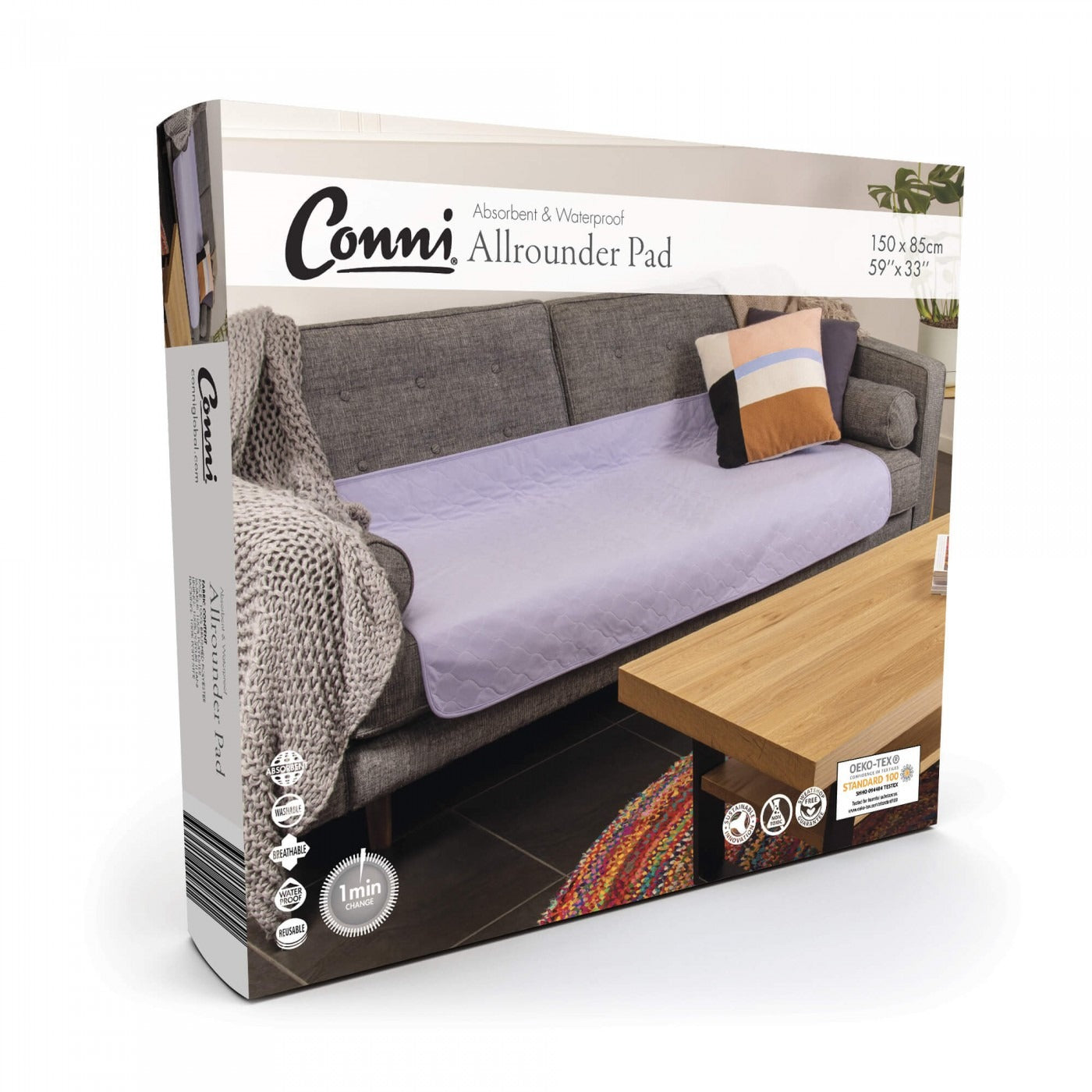 Mauve Conni Allrounder Pad CXAR-150085-25-1