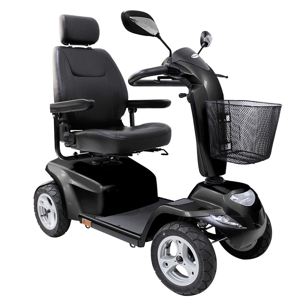 Black Aspire Bravo Deluxe HD Mobility Scooter HS898 SCT671290