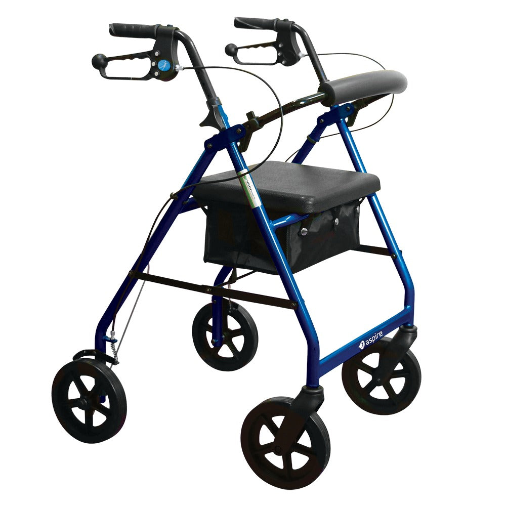 Blue Aluminium Aspire Classic 8 Seat Walker WAF705700BL